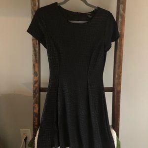 Black Alligator Print Dress Forever 21